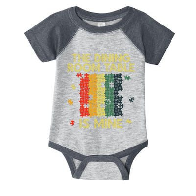 Funny Puzzle Design Jigsaw Puzzle Lover Infant Baby Jersey Bodysuit