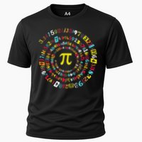 Funny Pi Day Spiral Pi Math Tee For Pi Day 3 14 Performance Shirt