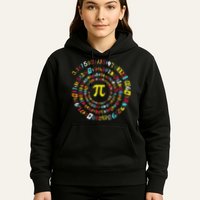 Funny Pi Day Spiral Pi Math Tee For Pi Day 3 14 Hoodie
