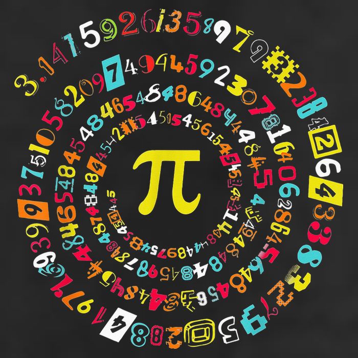 Funny Pi Day Spiral Pi Math Tee For Pi Day 3 14 Crop Fleece Hoodie