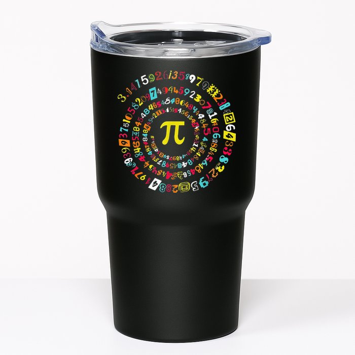 Funny Pi Day Spiral Pi Math Tee For Pi Day 3 14 Tumbler