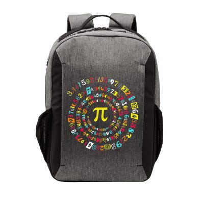 Funny Pi Day Spiral Pi Math Tee For Pi Day 3 14 Vector Backpack