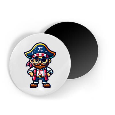 Funny Pi Day 3 14 Pirate Math Stem Great Gift Magnet