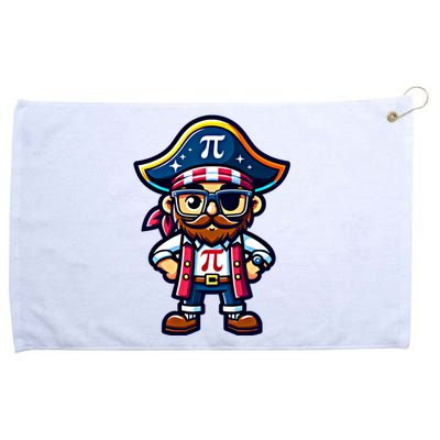 Funny Pi Day 3 14 Pirate Math Stem Great Gift Grommeted Golf Towel