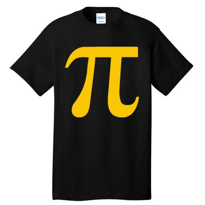 Funny Pi Day Spiral Pi Math Tee for Pi Day 3.14 Tall T-Shirt