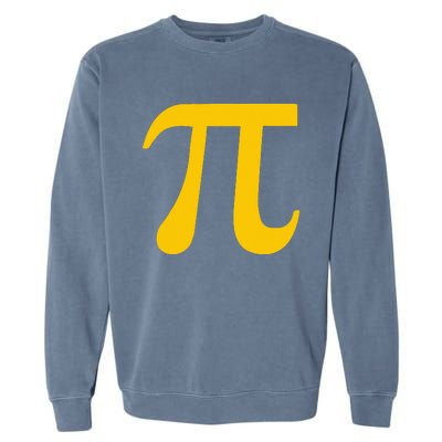 Funny Pi Day Spiral Pi Math Tee for Pi Day 3.14 Garment-Dyed Sweatshirt