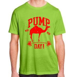 Funny Pump Day Hump Day Camel Weight Lifting Training Gym Funny Gift Adult ChromaSoft Performance T-Shirt