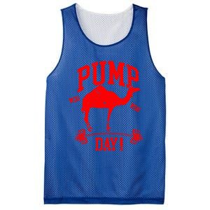 Funny Pump Day Hump Day Camel Weight Lifting Training Gym Funny Gift Mesh Reversible Basketball Jersey Tank