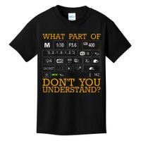 Funny Photography Design Women Photographer Instructors Kids T-Shirt