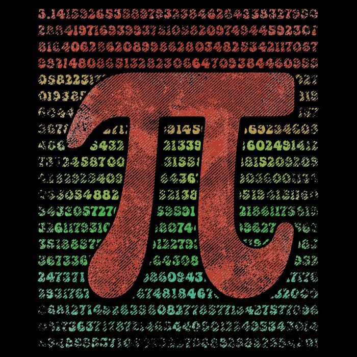 Funny Pi Day Vintage Pi Math Tee for Pi Day 3.14 Mousepad
