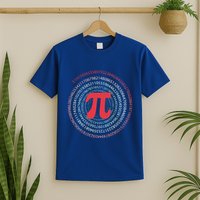Funny Pi Day 3 14 Pi Spiral Math Geek Student Teacher Gift T-Shirt