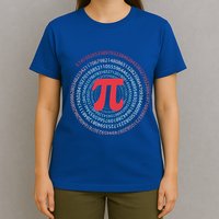 Funny Pi Day 3 14 Pi Spiral Math Geek Student Teacher Gift T-Shirt
