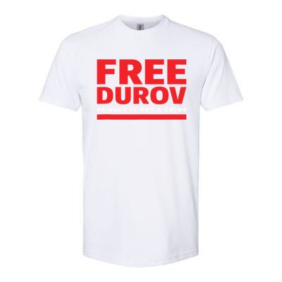 Free Pavel Durov Softstyle CVC T-Shirt