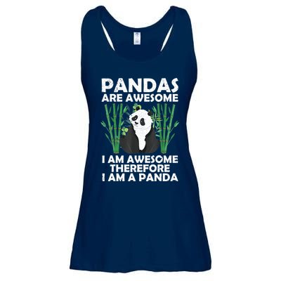 Funny Panda Design For Women Boys Girls Panda Bear Lover Ladies Essential Flowy Tank