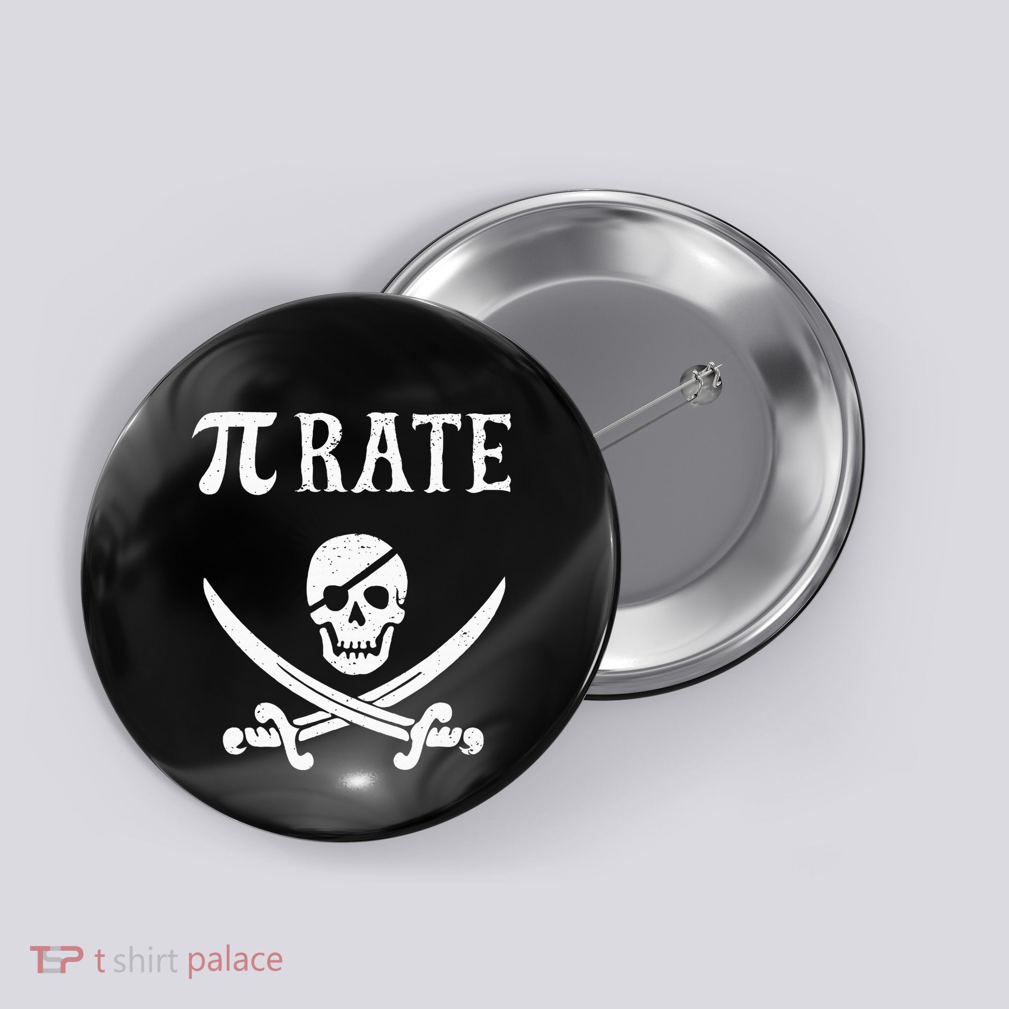 Funny Pi Day Pi Rate Pirate For Teachers Button