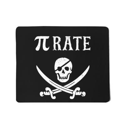 Funny Pi Day Pi Rate Pirate For Teachers Mousepad
