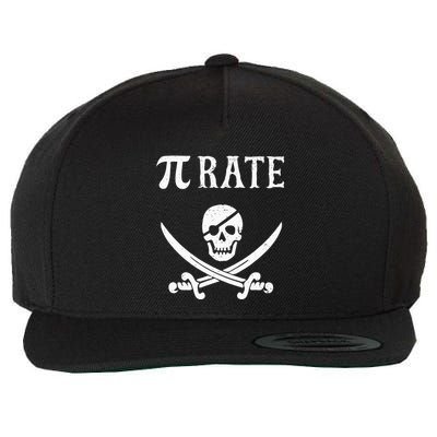 Funny Pi Day Pi Rate Pirate For Teachers Wool Snapback Cap