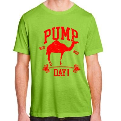 Funny Pump Day Hump Day Camel Weight Lifting Training Gym Gift Adult ChromaSoft Performance T-Shirt