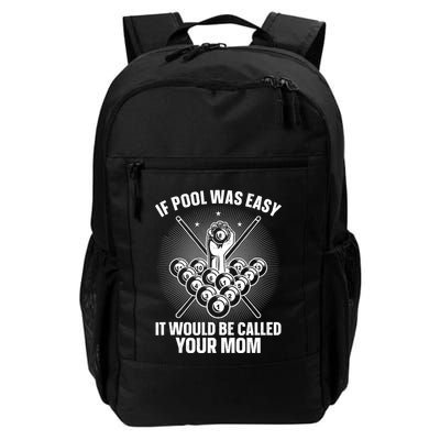 Funny Pool Design For Billiards Lover Pool Player Daily Commute Backpack