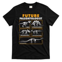 Future Paleontologist Dinosaur Fossil Paleontology Kids Boys T-Shirt