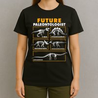Future Paleontologist Dinosaur Fossil Paleontology Kids Boys T-Shirt