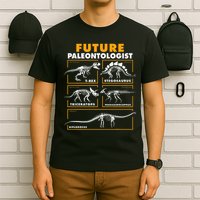 Future Paleontologist Dinosaur Fossil Paleontology Kids Boys T-Shirt