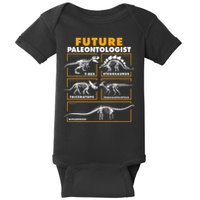 Future Paleontologist Dinosaur Fossil Paleontology Kids Boys Baby Bodysuit