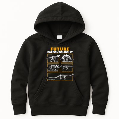 Future Paleontologist Dinosaur Fossil Paleontology Kids Boys Kids Hoodie