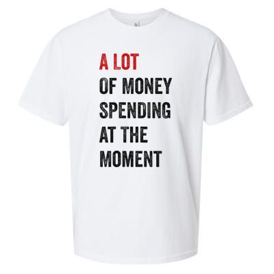 Funny Parents Day Money Spending Design Sueded Cloud Jersey T-Shirt