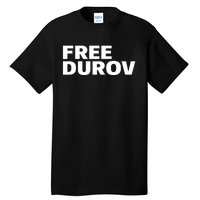 Free Pavel Durov Privacy Is Not A Crime Tall T-Shirt