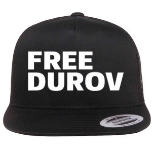 Free Pavel Durov Privacy Is Not A Crime Flat Bill Trucker Hat