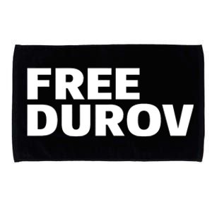 Free Pavel Durov Privacy Is Not A Crime Microfiber Hand Towel