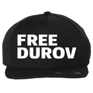 Free Pavel Durov Privacy Is Not A Crime Wool Snapback Cap