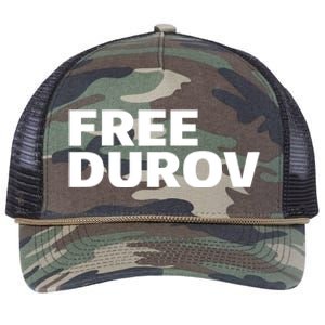 Free Pavel Durov Privacy Is Not A Crime Retro Rope Trucker Hat Cap