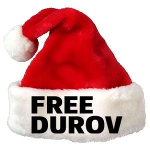 Free Pavel Durov Privacy Is Not A Crime Premium Christmas Santa Hat