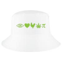 Funny Pi Day I Love Chicken Pot Pie Marijuana Math Gift Funny Gift Cool Comfort Performance Bucket Hat