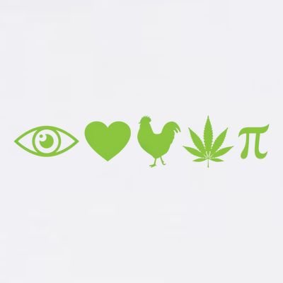 Funny Pi Day I Love Chicken Pot Pie Marijuana Math Gift Funny Gift T-Shirt