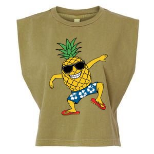 Funny Pineapple Dance Tropical And Playful Design Garment-Dyed Women's Muscle Tee