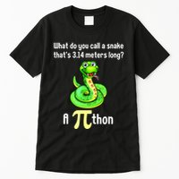 Funny Pi Day Puns Pithon Math Teacher Jokes Tall T-Shirt