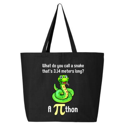 Funny Pi Day Puns Pithon Math Teacher Jokes 25L Jumbo Tote