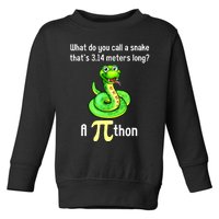 Funny Pi Day Puns Pithon Math Teacher Jokes Toddler Sweatshirt