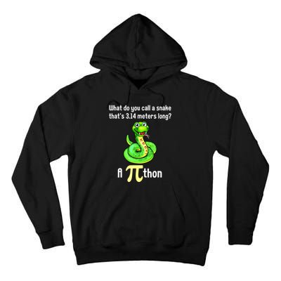 Funny Pi Day Puns Pithon Math Teacher Jokes Tall Hoodie
