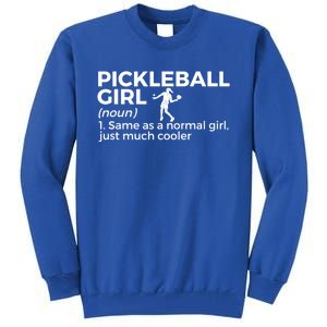 Funny Pickleball Definition Funny Gift Tall Sweatshirt