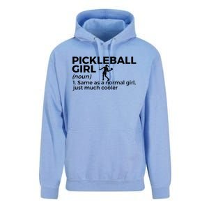 Funny Pickleball Definition Funny Gift Unisex Surf Hoodie