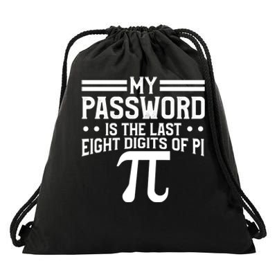 Funny Pi Day Joke Celebrate Pi Day March 14 Math And Science Meaningful Gift Drawstring Bag