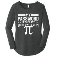 Funny Pi Day Joke Celebrate Pi Day March 14 Math And Science Meaningful Gift Women's Perfect Tri Tunic Long Sleeve Shirt