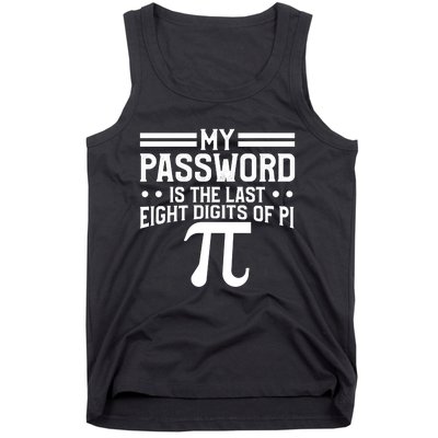 Funny Pi Day Joke Celebrate Pi Day March 14 Math And Science Meaningful Gift Tank Top