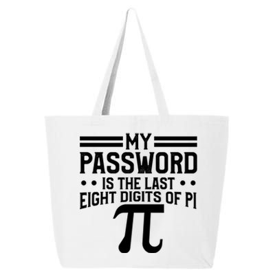 Funny Pi Day Joke Celebrate Pi Day March 14 Math And Science Meaningful Gift 25L Jumbo Tote