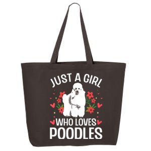 Funny Poodle Design For Girl Women Standard Poodle Lovers 25L Jumbo Tote