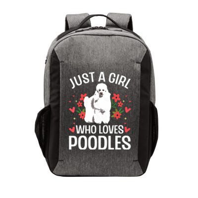 Funny Poodle Design For Girl Women Standard Poodle Lovers Vector Backpack